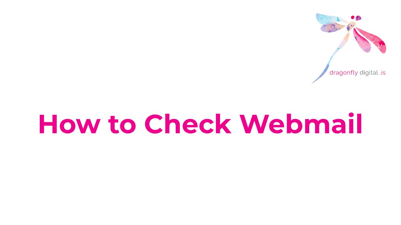 How to Check Webmail